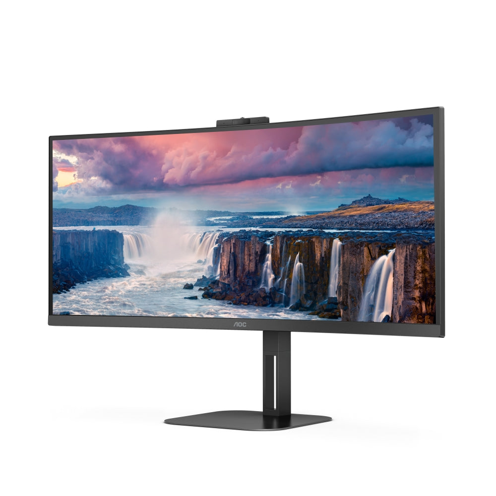 Монитор AOC CU34V5CW/BK, 34" Curved 1500R