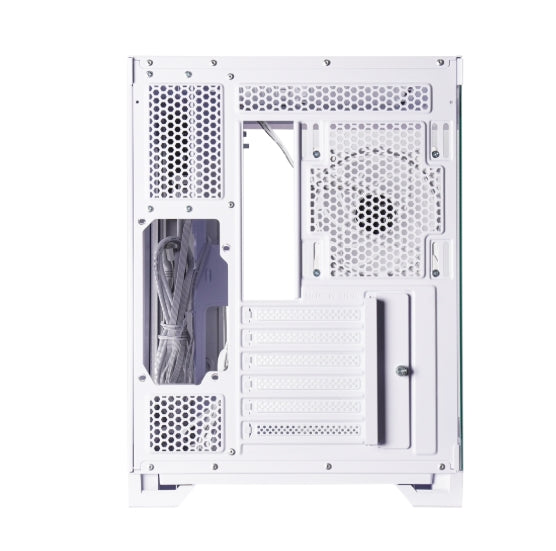 Кутия за компютър Chieftec Visio White + Chieftec Iceberg 240 RGB White + Chieftec Vega