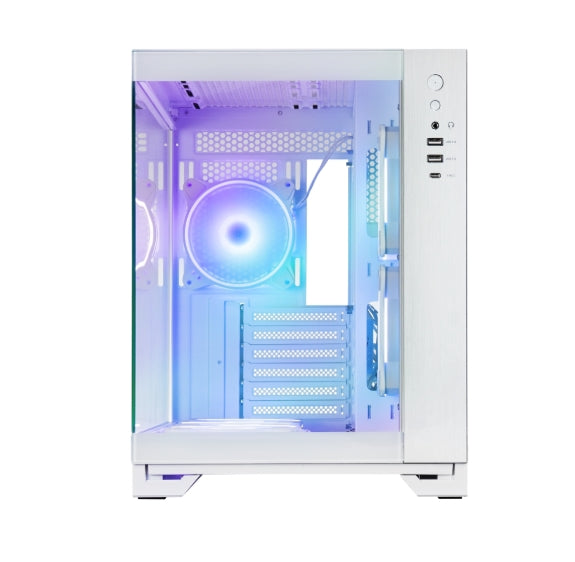 Кутия за компютър Chieftec Visio White + Chieftec Iceberg 240 RGB White + Chieftec Vega