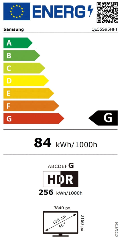 Телевизор Samsung 55" 55S95H OLED Smart Ultra HD 4K Glare Free 100Hz