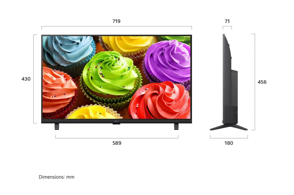 Телевизор LG 32LB650B3LA, 32" LED HD TV