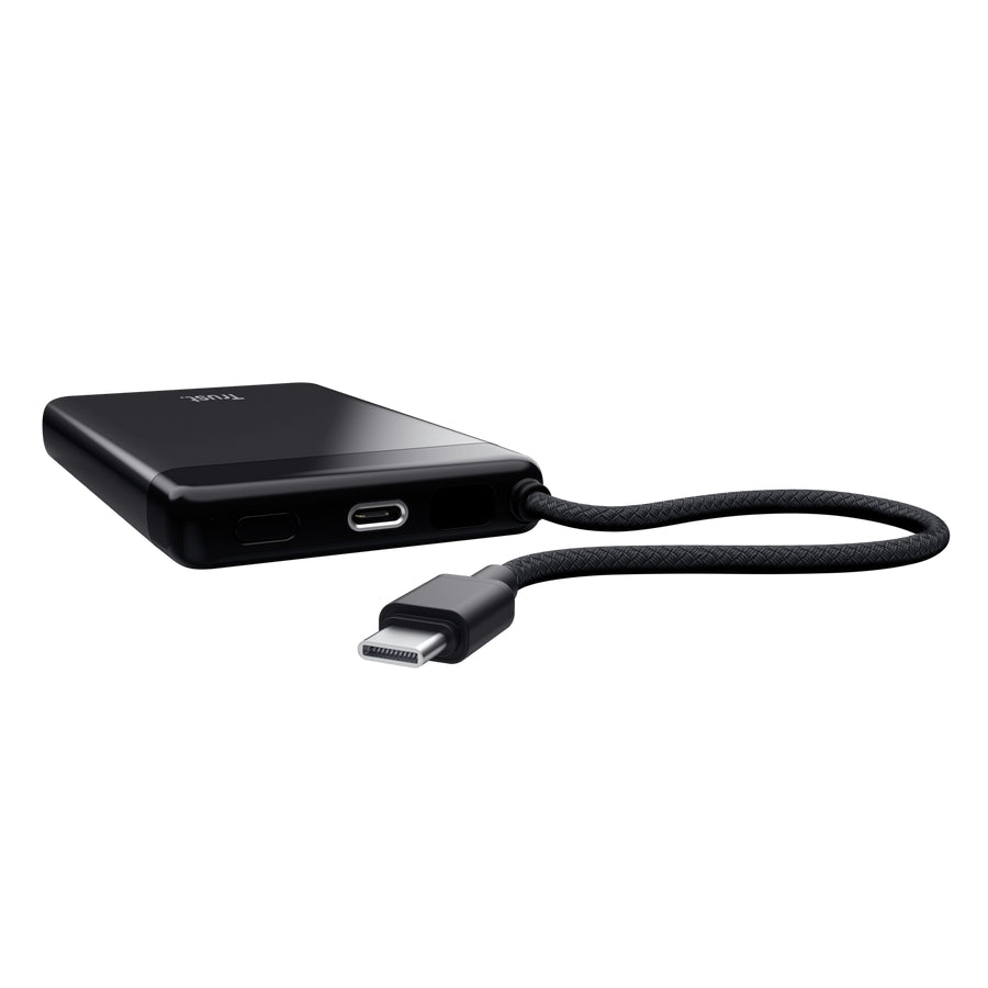 Външна батерия TRUST Fiera 10.000 Powerbank Fixed Cable