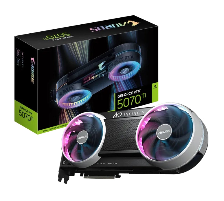 Видео карта Gigabyte Aorus GeForce RTX 5070 Ti 16GB GDDR7 Infinity