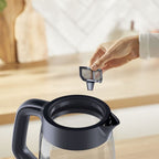 Електрическа кана Tefal KO2G08E0 Ket Morning Glass Blk Knight