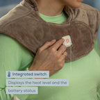 Термоподложка Beurer HK 165 Huggy Taupe Shoulder heat pad