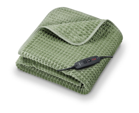 Термоподложка Beurer HD 72 Waffle Sage Green Heated overblanket
