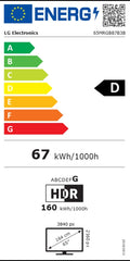 Телевизор LG 65MRGB87B3B, 65" Mini RGB evo AI Smart TV