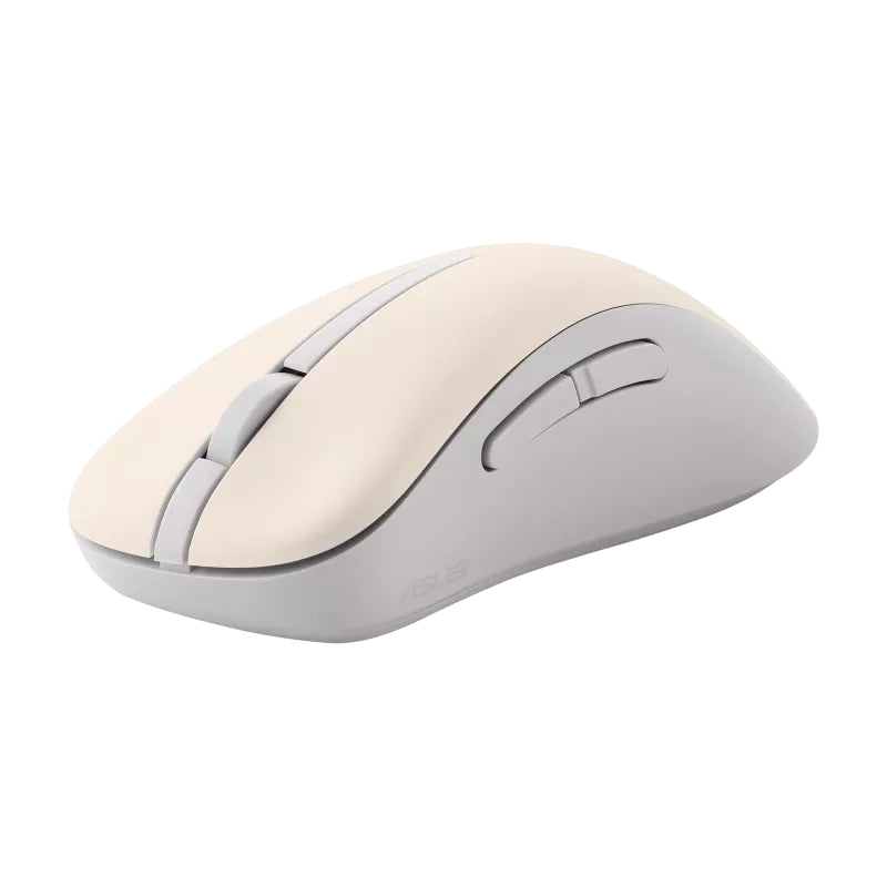 Мишка Asus MD102 MOUSE/WH//BT+2.4GHZ, Oat Milk