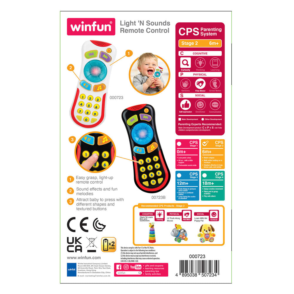 WINFUN Дистанционно със звук и светлина