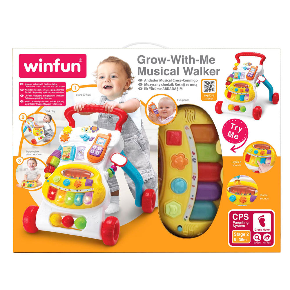 WINFUN Музикална проходилка GROW WITH ME 804