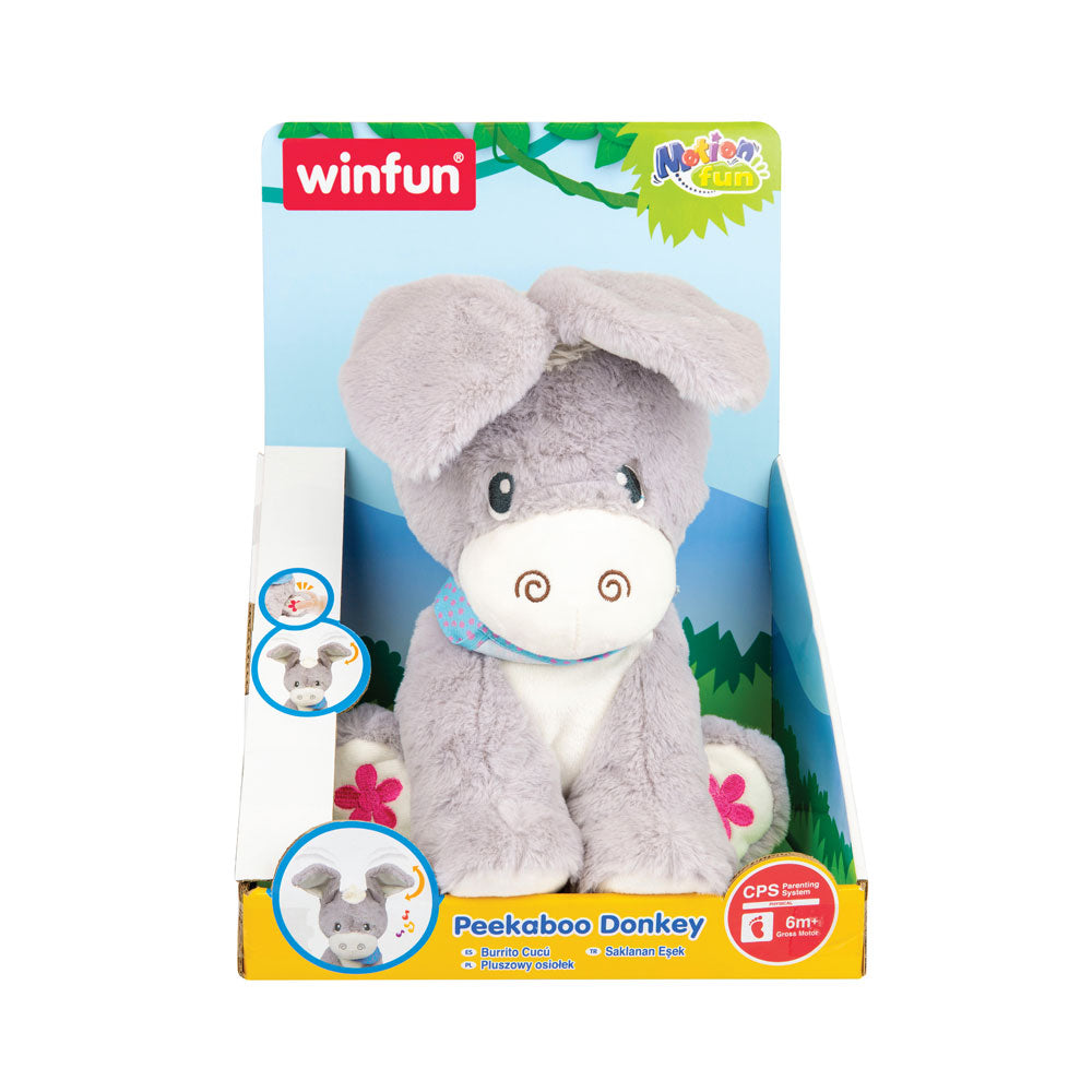 WINFUN Забавно музикално магаранце PEEKABOO