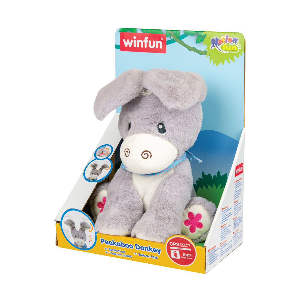 WINFUN Забавно музикално магаранце PEEKABOO