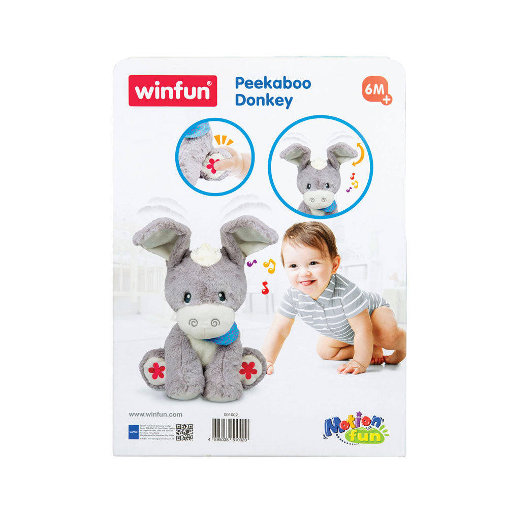 WINFUN Забавно музикално магаранце PEEKABOO