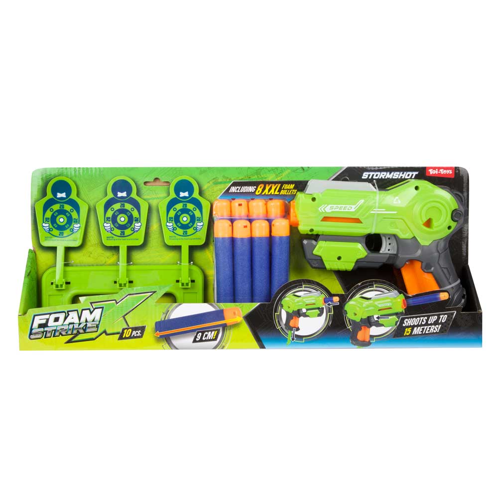 TToys Пистолет с Меки Стрели и Мишена