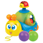 WINFUN Играчка за дърпане - музикален охлюв с топчета