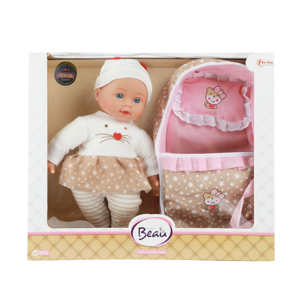 TToys Кукла Beau Baby 32 см. с Порт Бебе