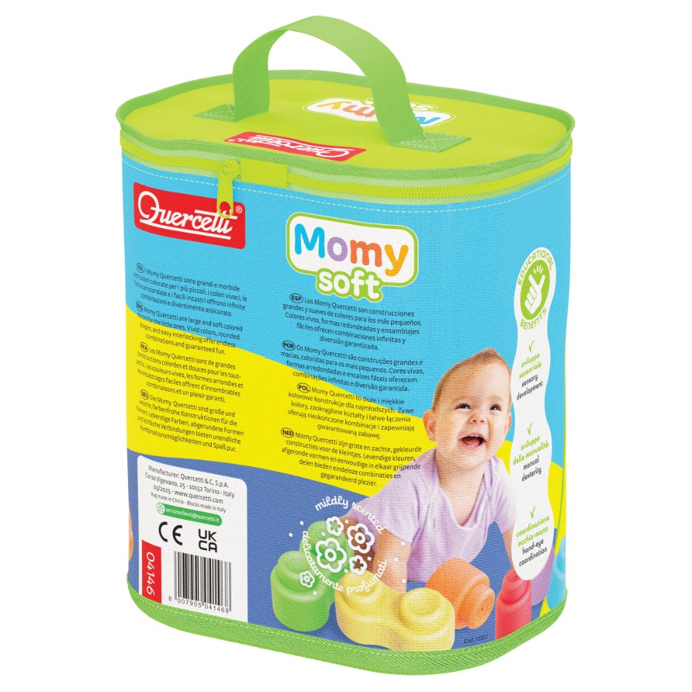 QUERCETTI Конструктор Momy Soft 28ч. в чанта