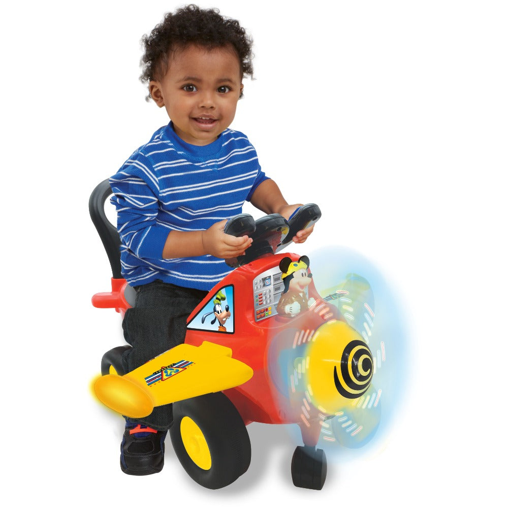 KIDDIELAND Ride-On Mickey Mouse Самолет