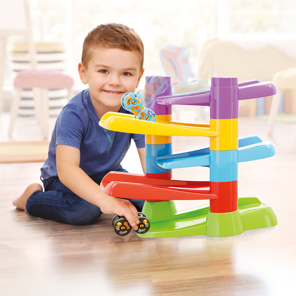 QUERCETTI Писта с 2 колички Flip Car Race Track