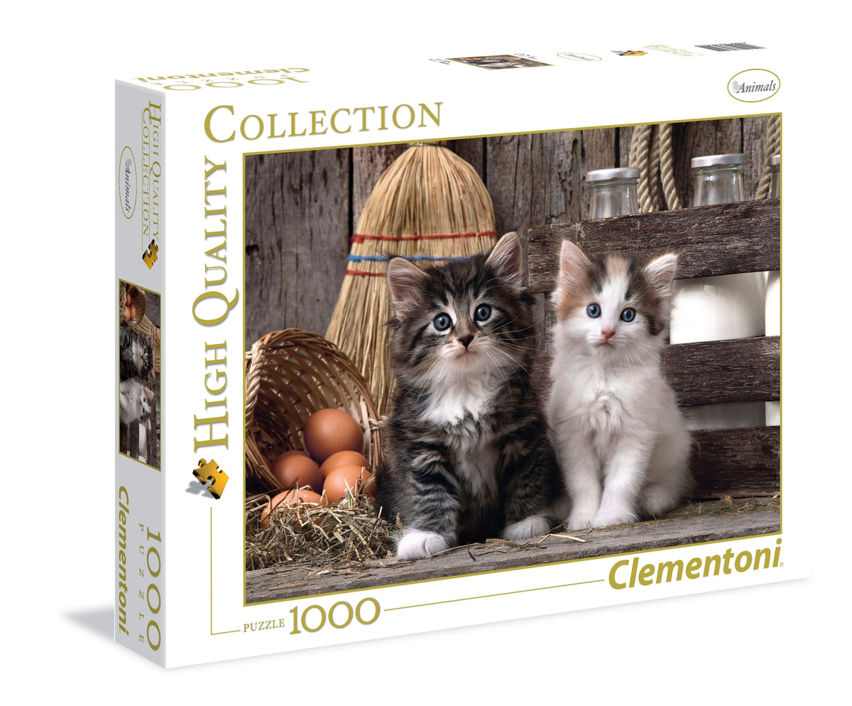 CLEMENTONI Пъзел 1000ч СЛАДКИ КОТЕНЦА