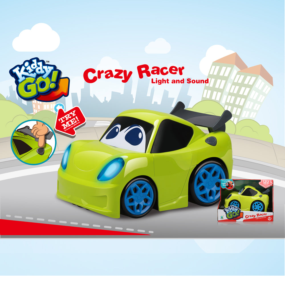 Kiddy Go Кола B/O със светлини и звуци 19см.