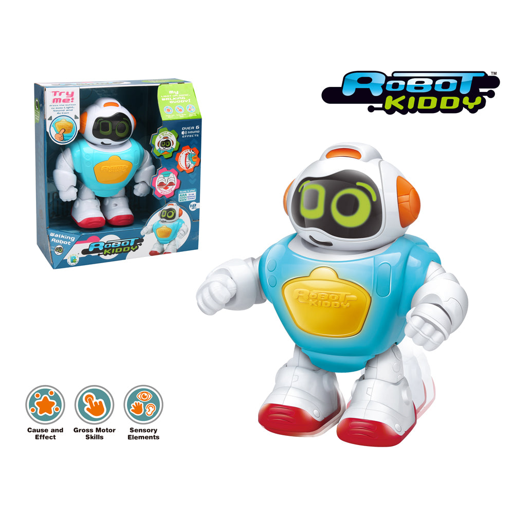 Kiddy Робот B/O със светлини и звуци