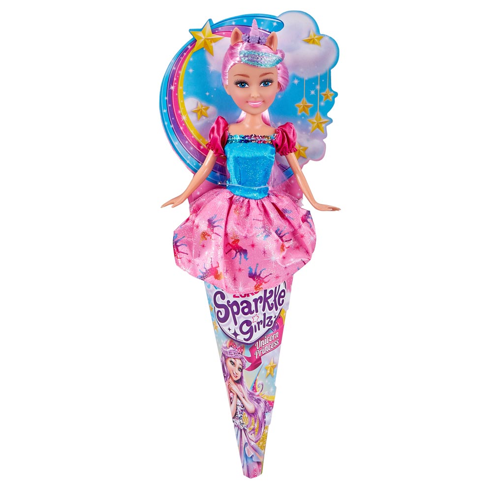 SPARKLE GIRLZ Кукла в конус RAINBOWS AND UNICORNS