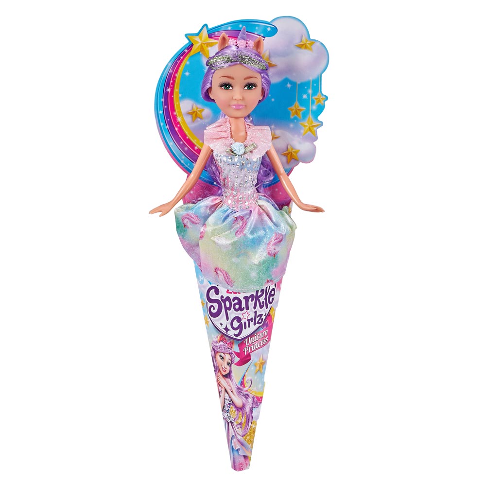 SPARKLE GIRLZ Кукла в конус RAINBOWS AND UNICORNS