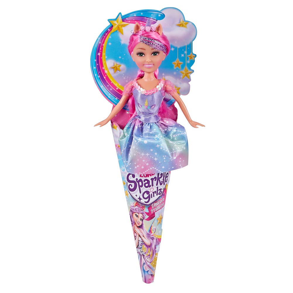 SPARKLE GIRLZ Кукла в конус RAINBOWS AND UNICORNS