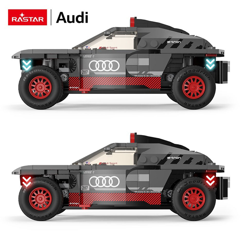 RASTAR Кола Audi RS Q e-tron Bricks за сглобяване 1:30
