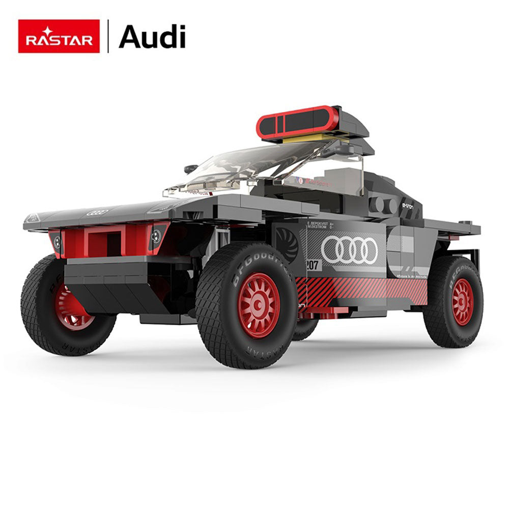 RASTAR Кола Audi RS Q e-tron Bricks за сглобяване 1:30