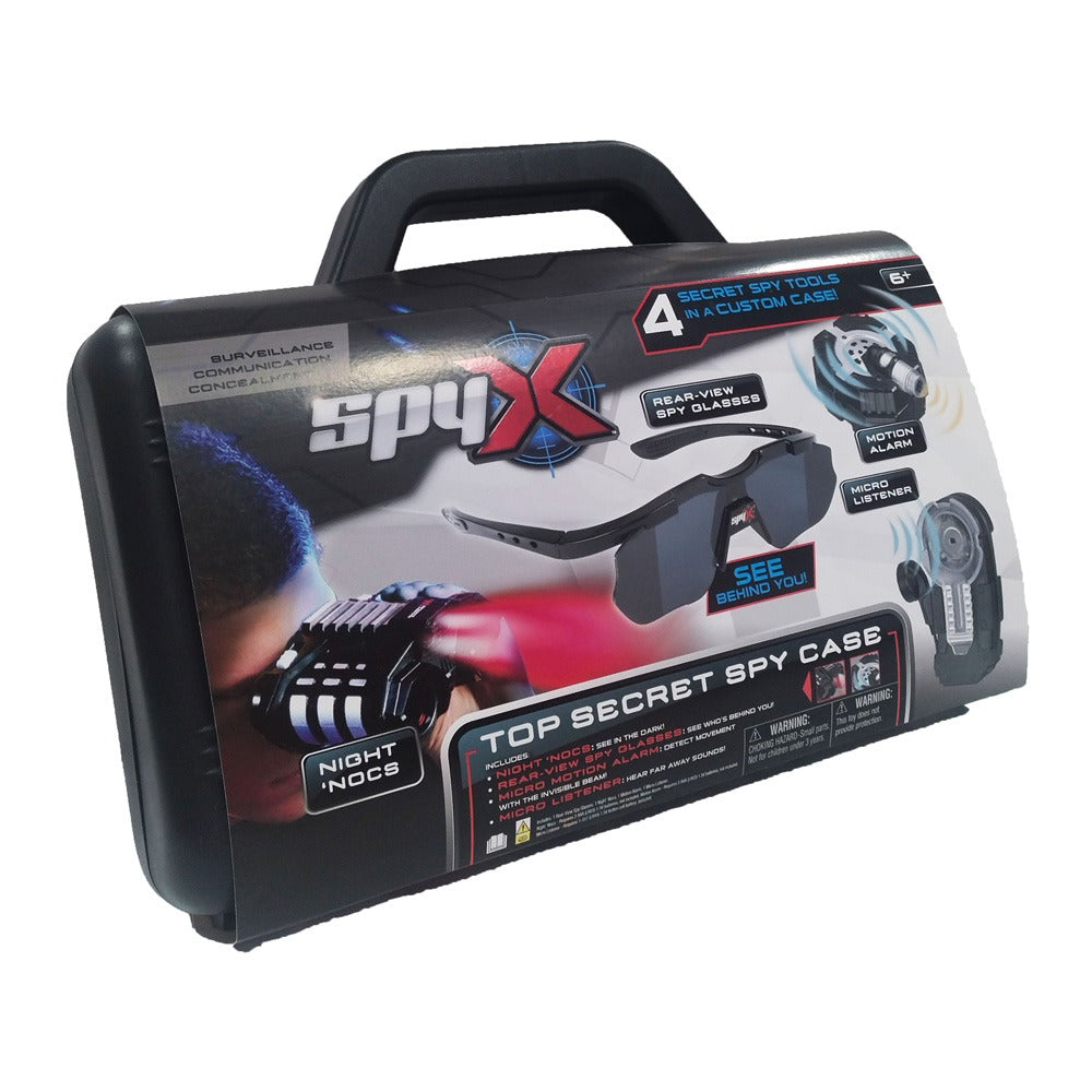 SPY-X Топ Секретен Шпионски Куфар 4 части