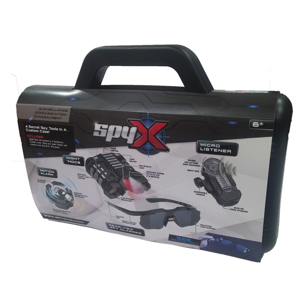 SPY-X Топ Секретен Шпионски Куфар 4 части