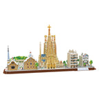 CubicFun 3D Пъзел CITY LINE BARCELONA