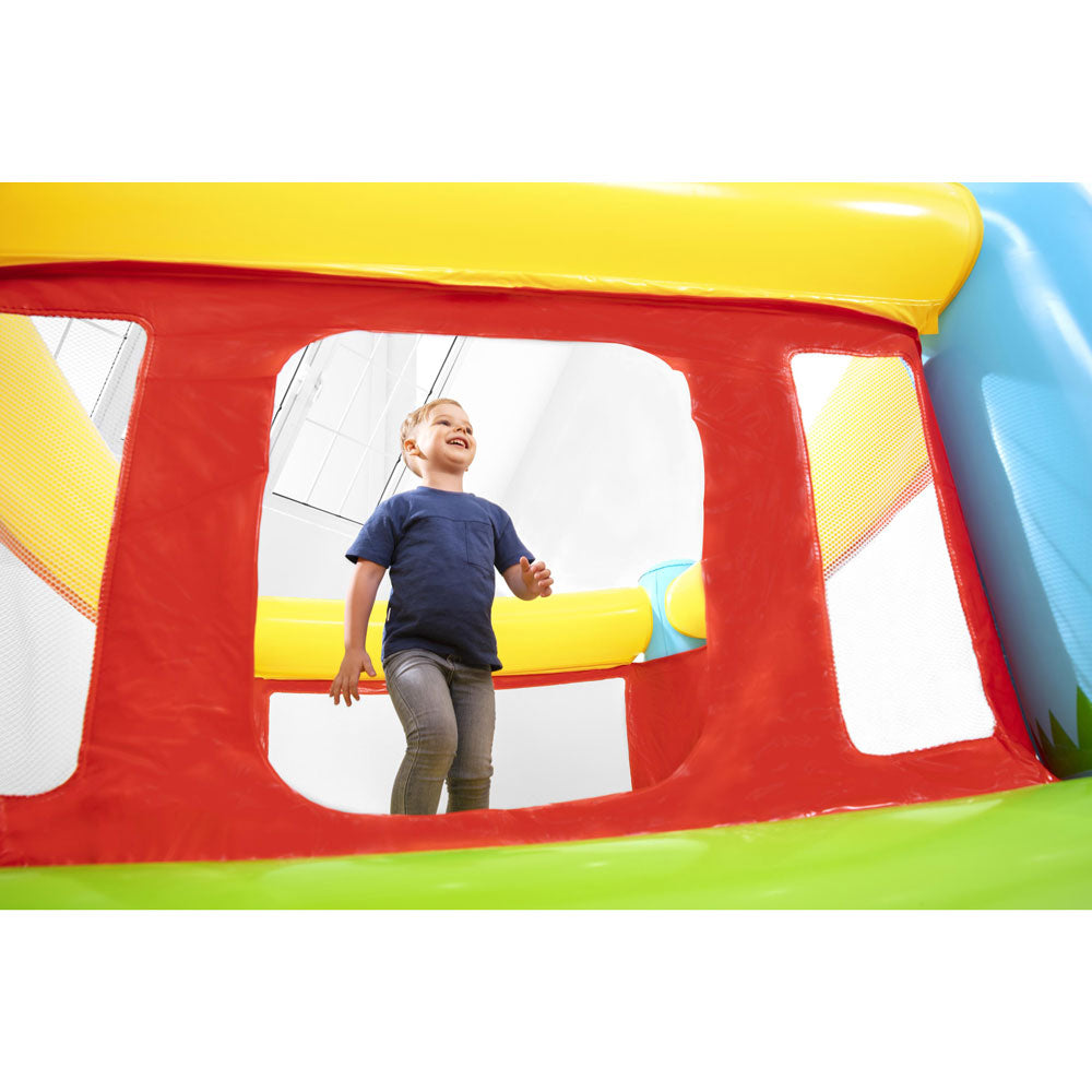 Bestway Fisher Price Надуваем батут за скачане