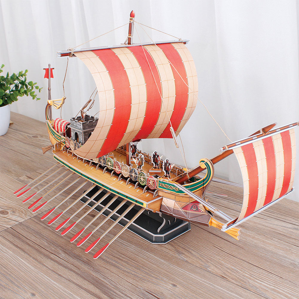 CubicFun 3D Пъзел КОРАБ ROMAN WARSHIP