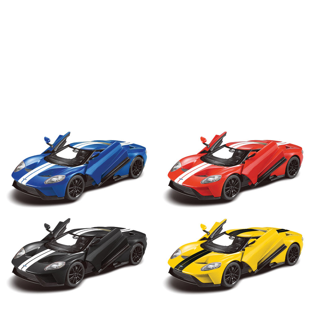 RASTAR Кола с отварящи се врати FORD GT R/C 1:14