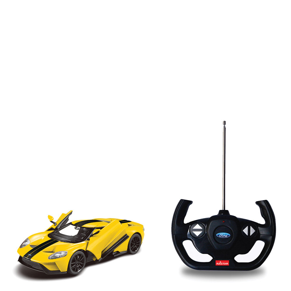 RASTAR Кола с отварящи се врати FORD GT R/C 1:14