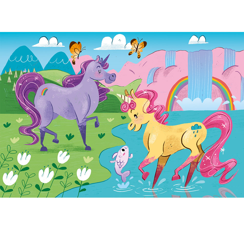 CLEMENTONI Пъзел 2X20ч I BELIEVE IN UNICORNS 2