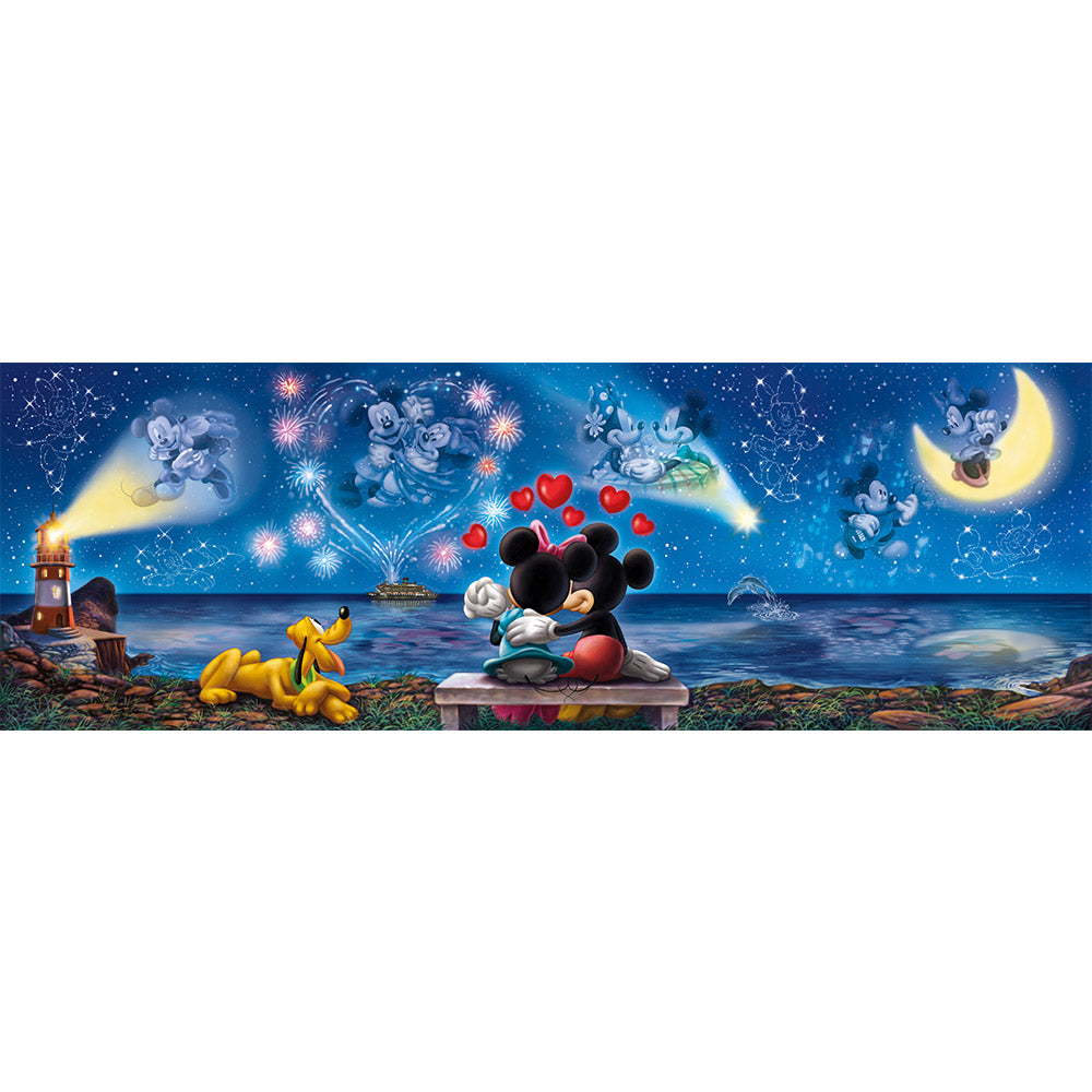 CLEMENTONI Пъзел 1000ч HQ COLLECTION MICKEY&MINNIE