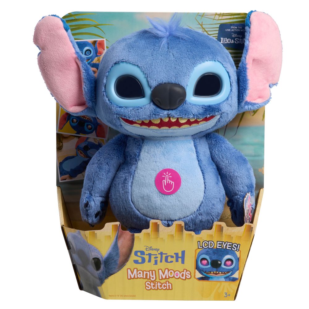 STITCH Интерактивна плюшена фигура с LCD очи