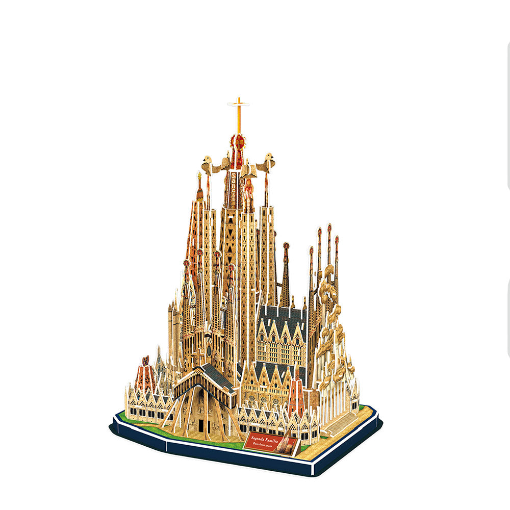 CubicFun 3D Пъзел BARCELONA SAGRADA FAMILIA NATIONAL GEOGRAPHIC