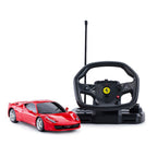 RASTAR Кола с волан контролер FERRARI 458 ITALIA 1:18