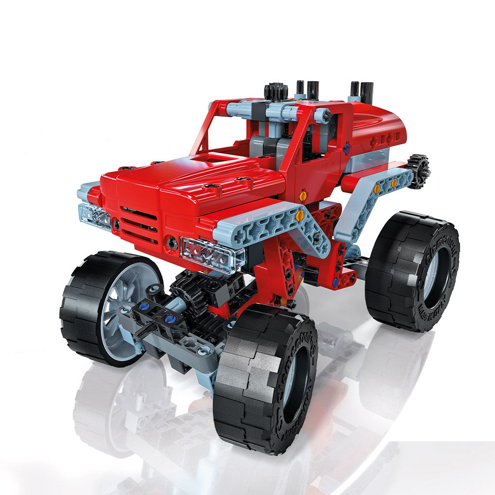 CLEMENTONI MECHANICS LABORATORY Конструктор 200 елемента КАМИОН MONSTER