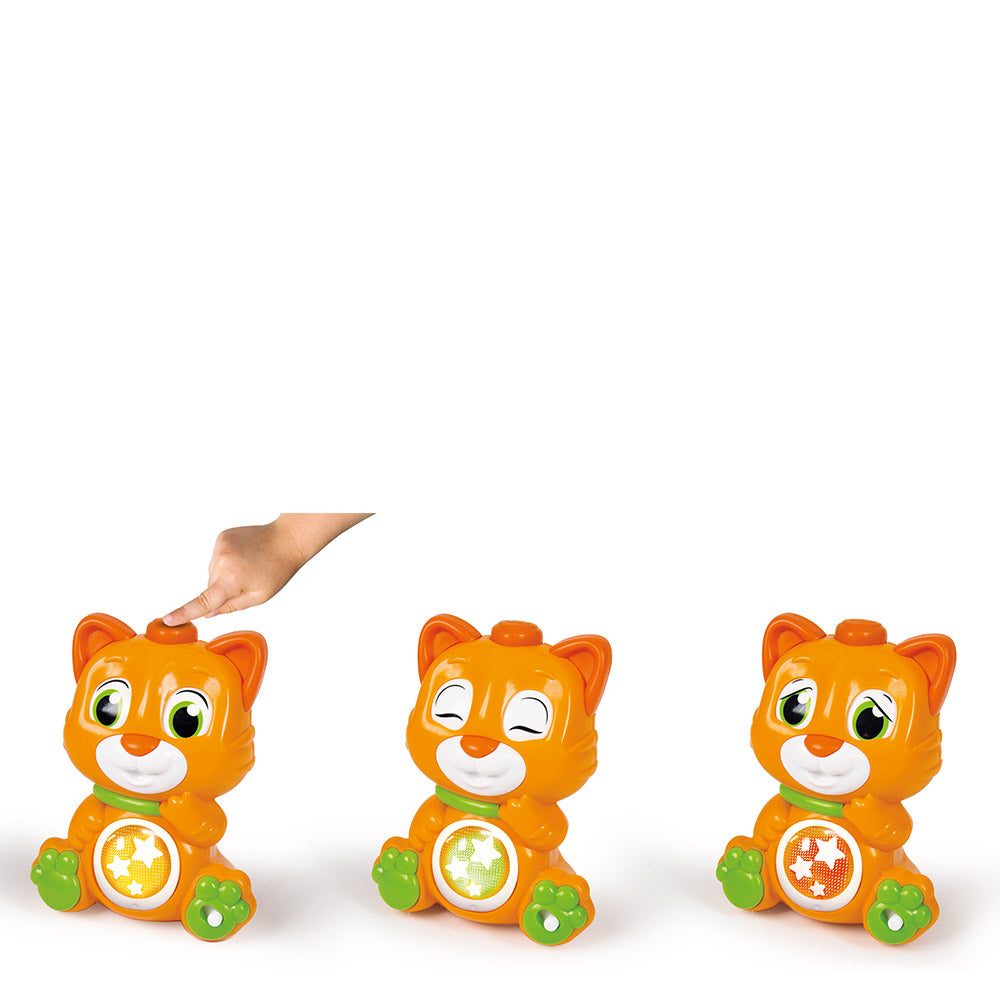 CLEMENTONI BABY Коте с въртящи се очи