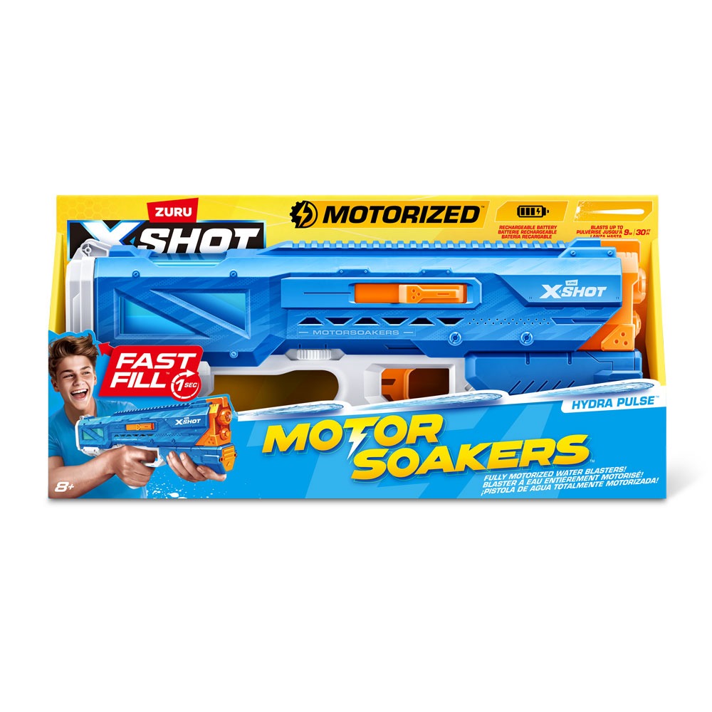 X Shot Воден Бластер Моторизиран Fast Fill Motor Soaker Hydra