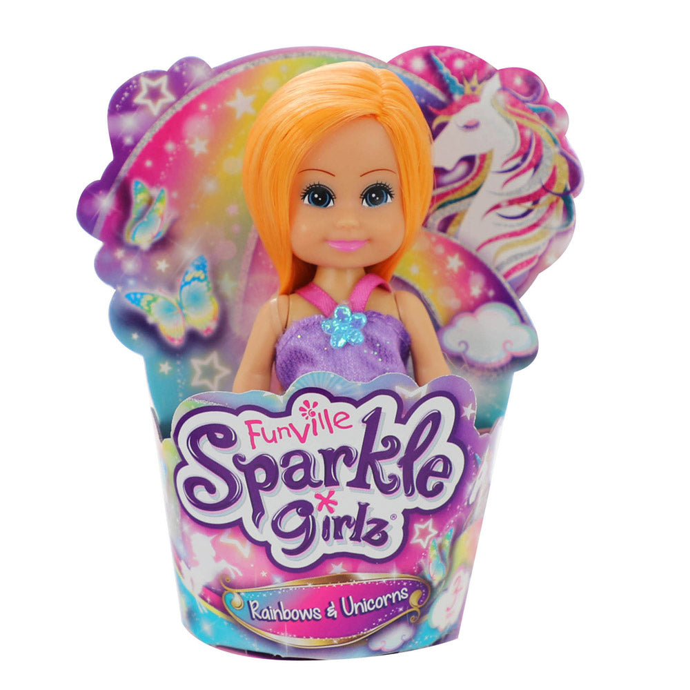 SPARKLE GIRLZ Кукла в конус 10 см. RAINBOWS AND UNICORNS
