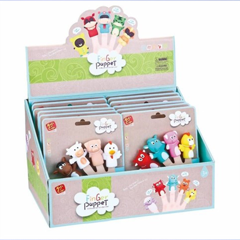 Игра за пръсти с животни от фермата FINGER PUPPET