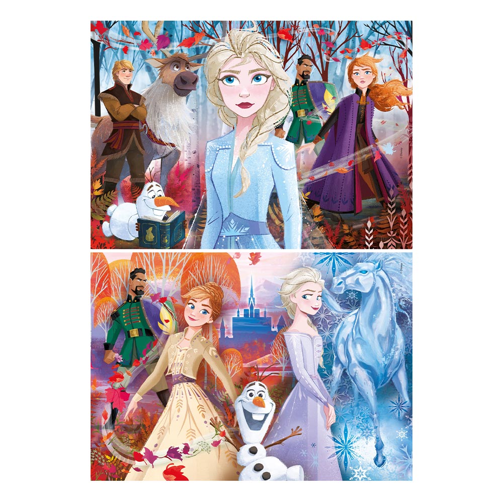 CLEMENTONI Пъзел 2X20ч FROZEN II