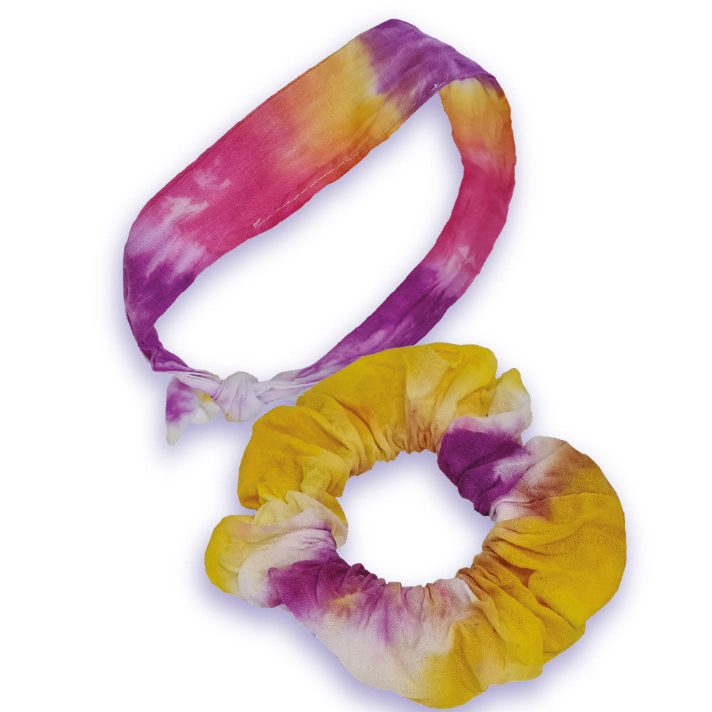 AM-AV Оцвети си сама ластици за коса Tie-Dye Fashion Time